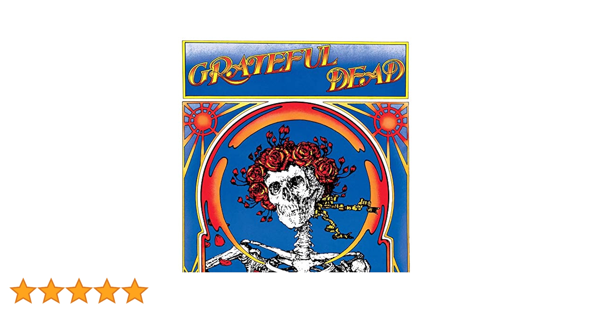 Amazon.co.jp: GRATEFUL DEAD (SKULL & ROSES)[50TH ANNIVERSARY
